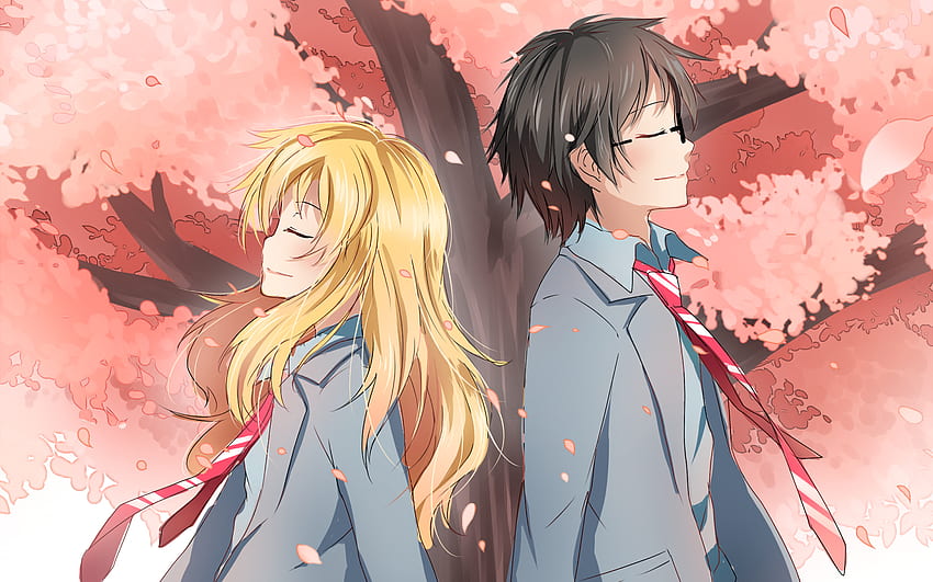 shigatsu wa kimi no uso arima kousei sawabe tsubaki megane tagme wallpaper, #596123