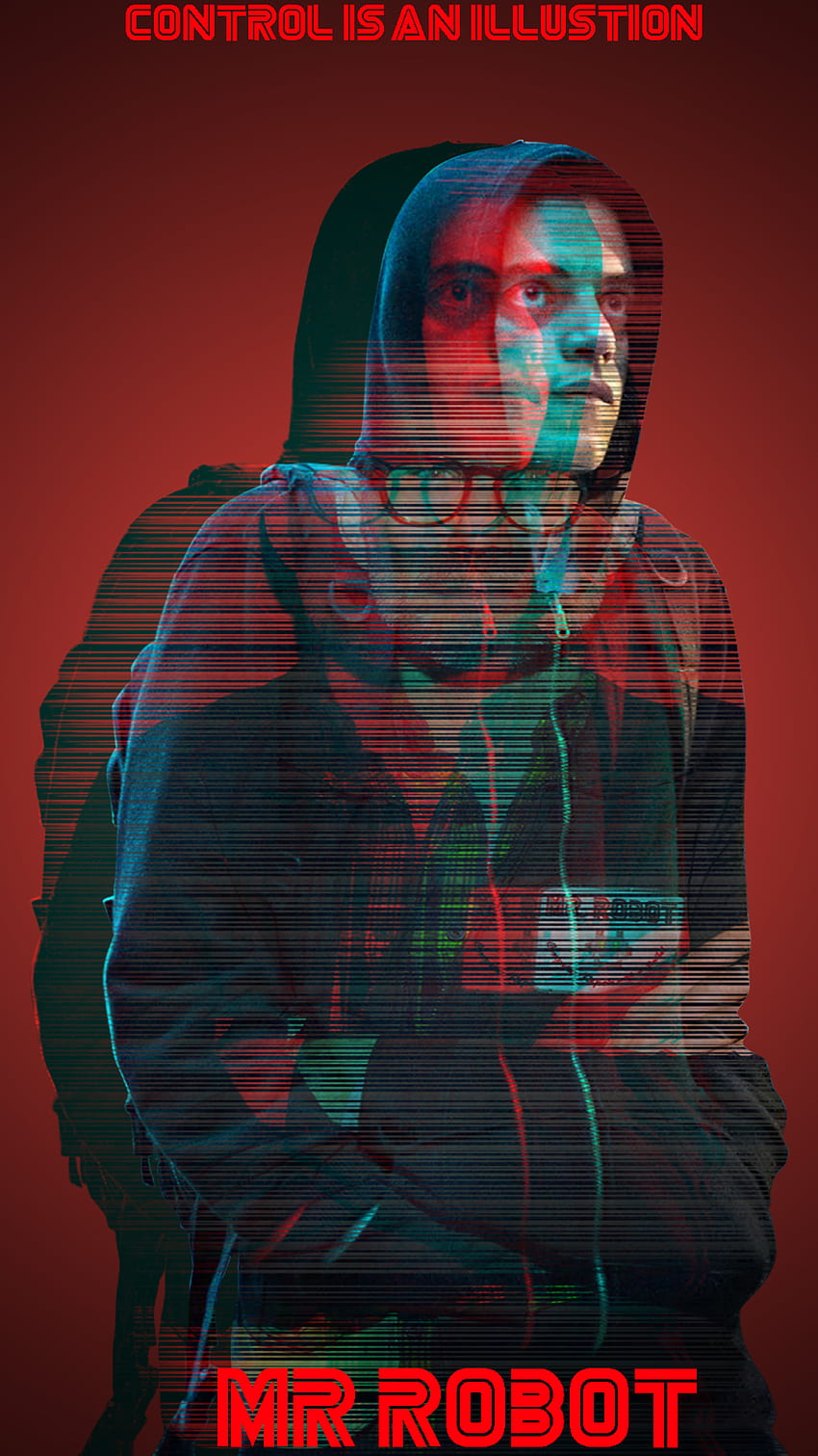 Wallpaper The series Mr. Robot on the desktop / interface