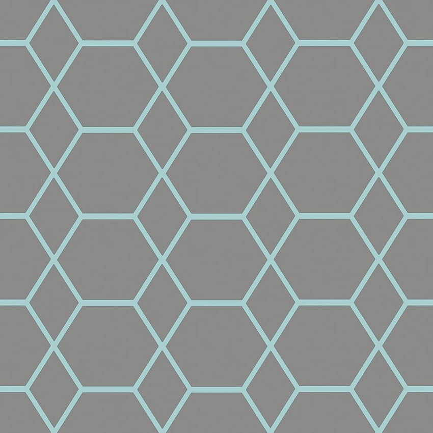 GEOMETRIQUE - ARGENT OR ROSE. .uk, turquoise et gris Fond d'écran de téléphone HD