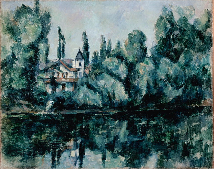 Ein postimpressionistischer Paul Cezanne Art HD-Hintergrundbild