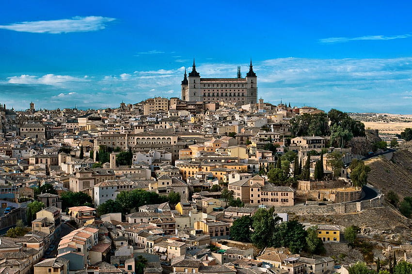 Toledo, Toledo Hiszpania Tapeta HD