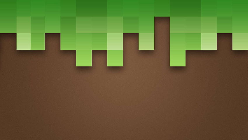 Bloque de hierba de Minecraft, Esmeralda de Minecraft fondo de pantalla