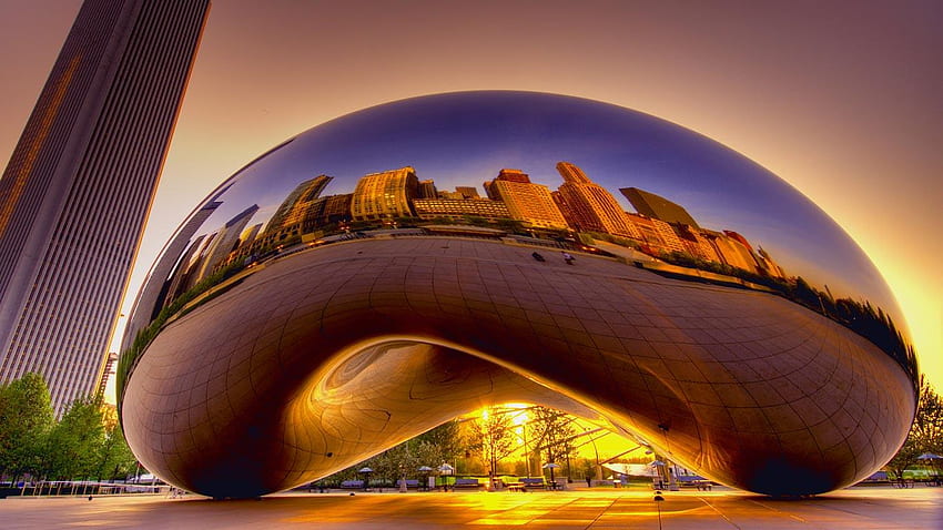 Parque del Milenio, Frijol de Chicago fondo de pantalla