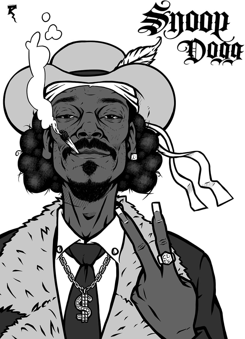 The best Snoop drawing . from 53 drawings, Snoop Dogg Cartoon HD phone wallpaper