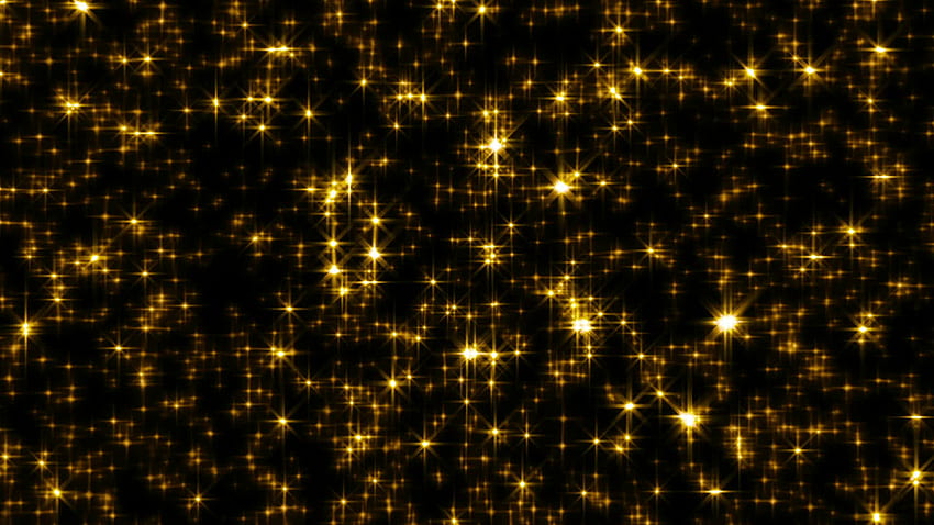 Black Sparkles Background, Black and Gold Glitter HD wallpaper