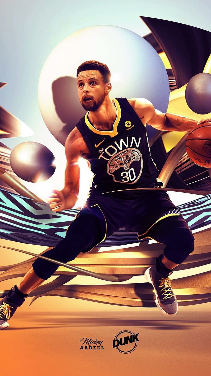 Basketball iPhone Curry, Stephen Curry X HD phone wallpaper