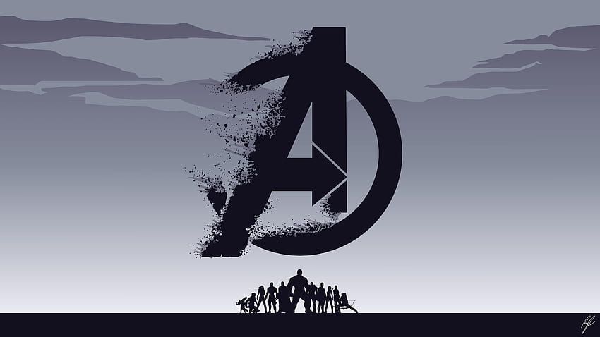 Avenger Logo, Avenger Sign HD wallpaper
