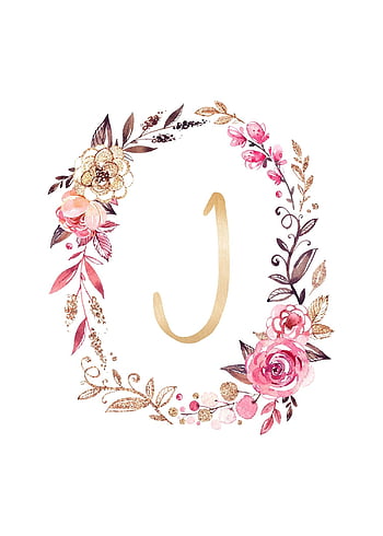 girly letter j fonts