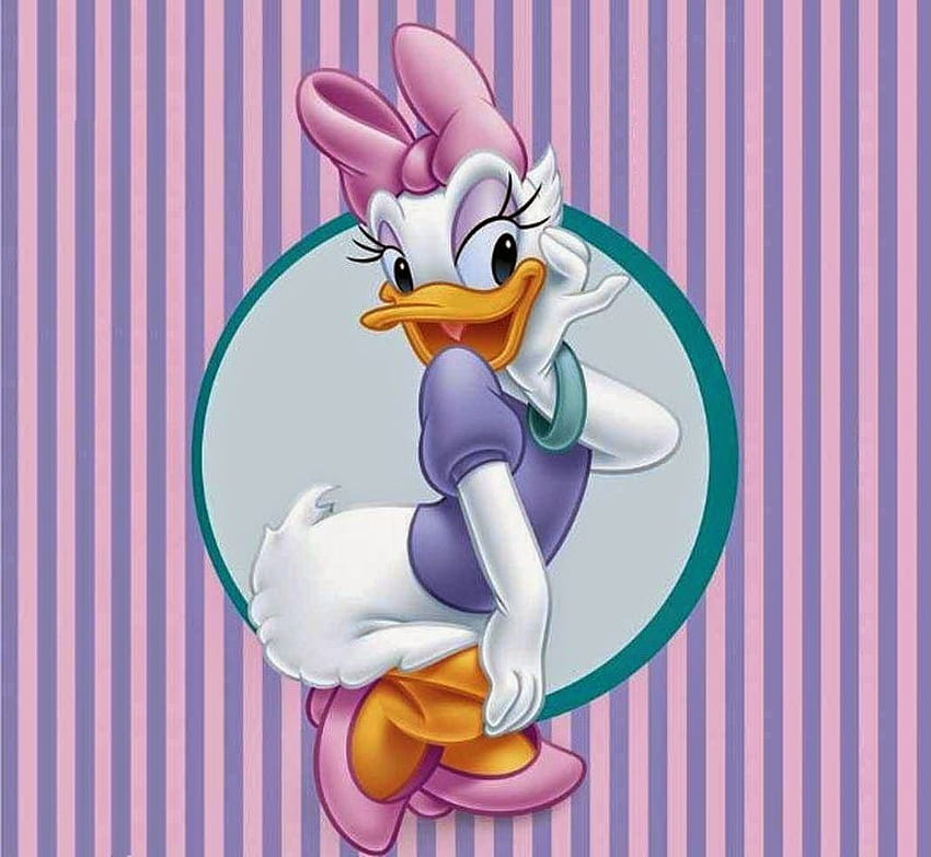 Daisy Duck iPhone 5 - Най-добрата Daisy Duck, Daisy Disney HD тапет