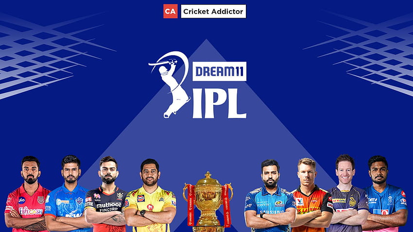 IPL екип - Последен актуализиран списък, IPL крикет HD тапет