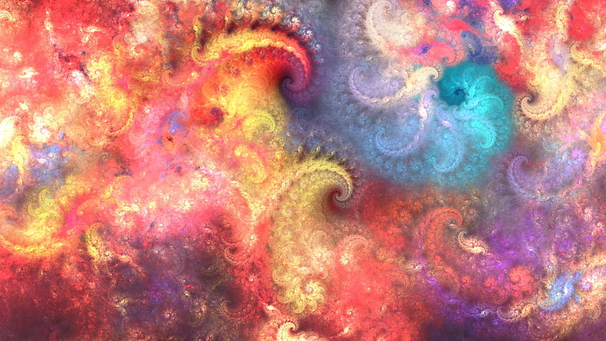 Abstract, Background, Pattern, Paint, Fractal HD wallpaper