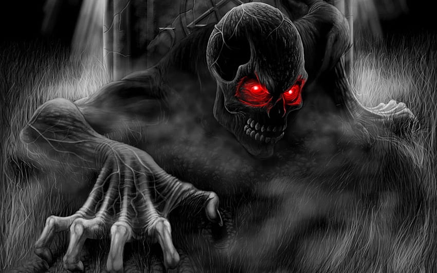 Scary Ghost, Scary Halloween Ghost HD wallpaper