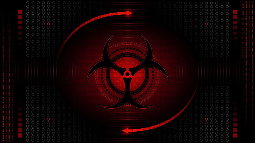 Radioactive Symbol, Nuclear Symbol HD wallpaper