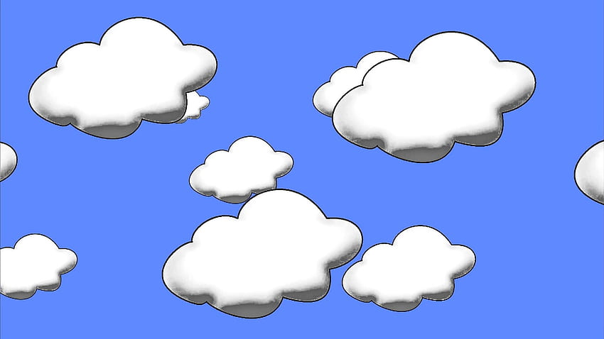 animated moving clouds