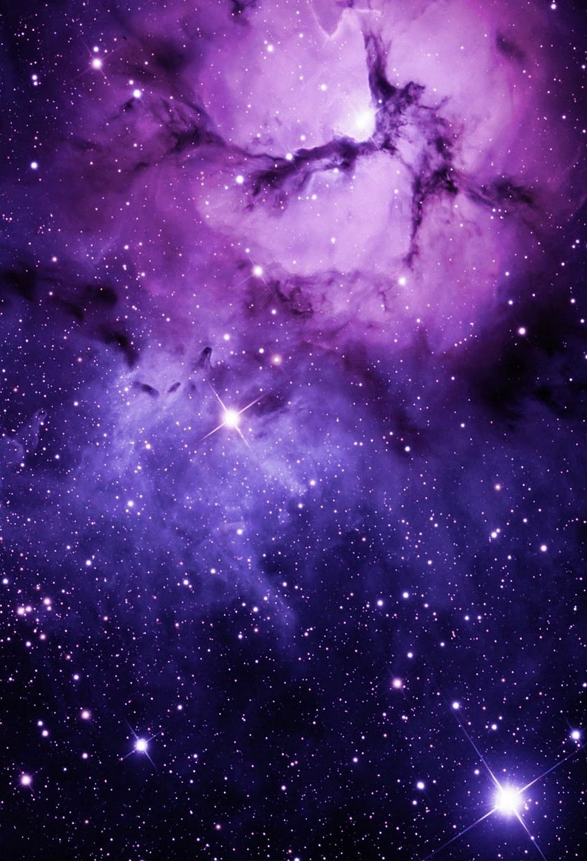 Swag iPhone - Purple Galaxy HD phone wallpaper