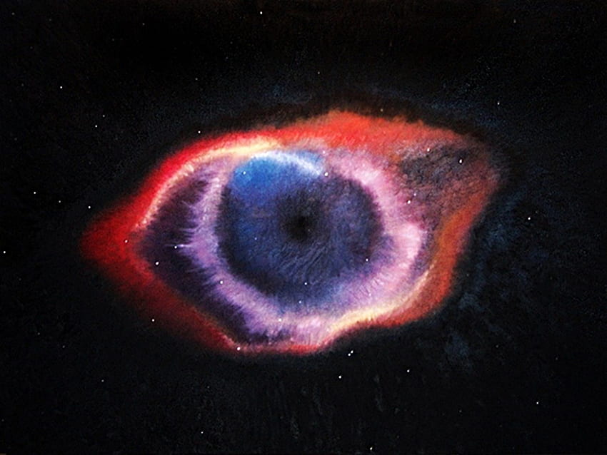 Eye in Space, cosmos, eye HD wallpaper