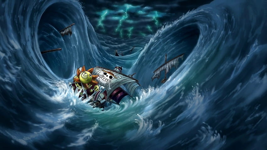 Florian Triangle, One Piece Thousand Sunny HD wallpaper
