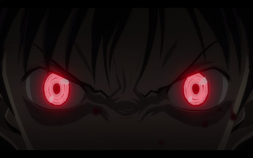 Red Anime Eyes Png Transparent Png  vhv