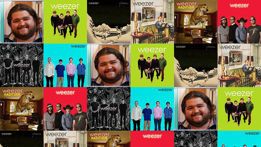 Weezer Hurley Green Album Pinkerton Maladroit Raditude Red、レッド アルバム カバー 高画質の壁紙