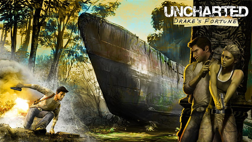 Uncharted [] for your , Mobile & Tablet. Explore Uncharted . Nathan Drake , Uncharted 3 , Uncharted Minimalist HD wallpaper