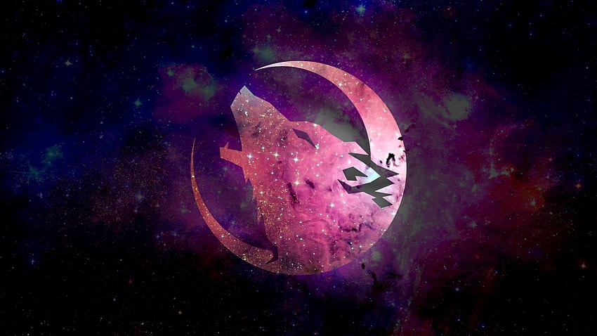Galaxy Wolf, Hipster Galaxy Wolf HD wallpaper