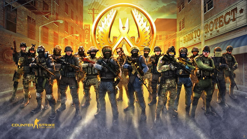 Counter Strike: Global Offensive, plakat poziomy Tapeta HD