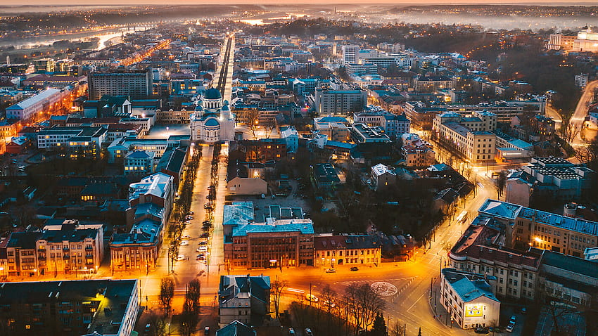 Stadt Kaunas - Litauen - Stadt Kaunas - Litauen auf Ihr Handy oder Tablet HD-Hintergrundbild