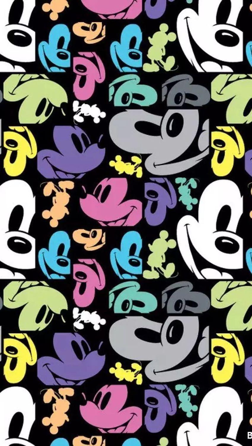 Mickey Mouse, padrão de Mickey Papel de parede de celular HD
