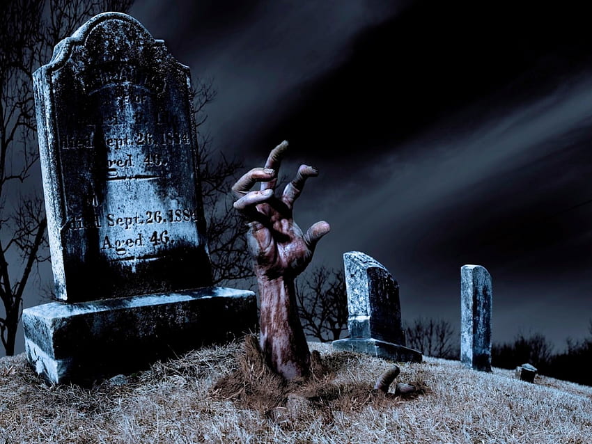 Rise From The Grave, horror, rise, grave, dead HD wallpaper