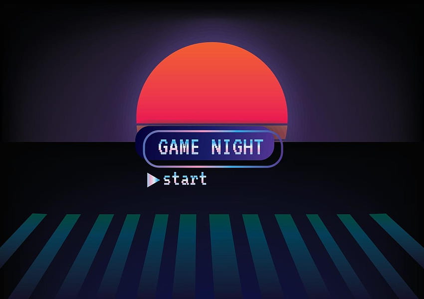 text game night Game zone game icon background vector 2734987 Vector Art at Vecteezy HD wallpaper