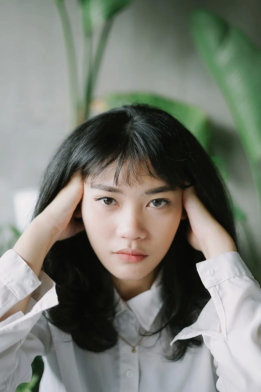 beyaz yakalı gömlekli kadın – Portreler, Park Gyu Young HD telefon duvar kağıdı