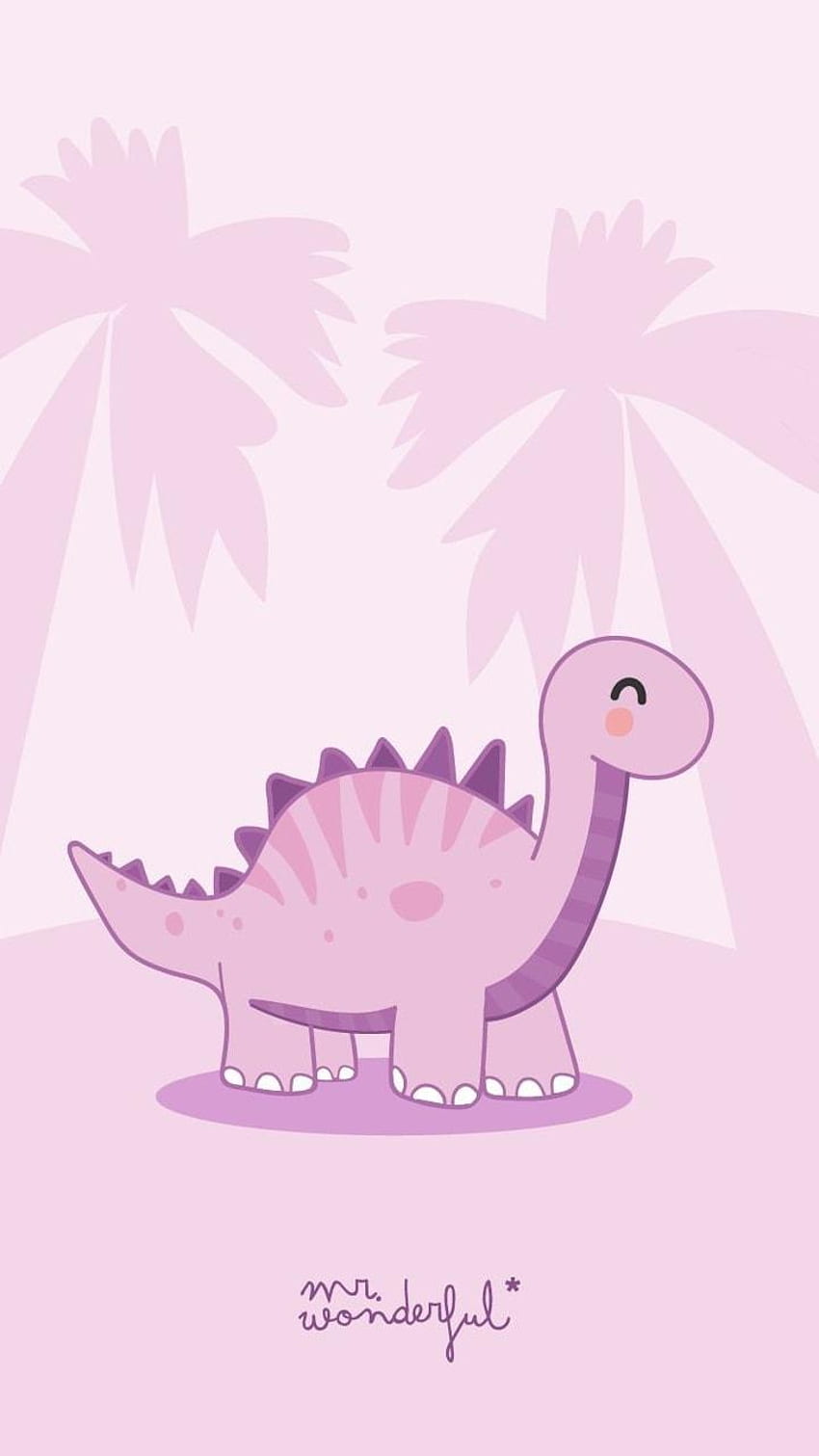 Cute Dinosaur Aesthetic HD phone wallpaper