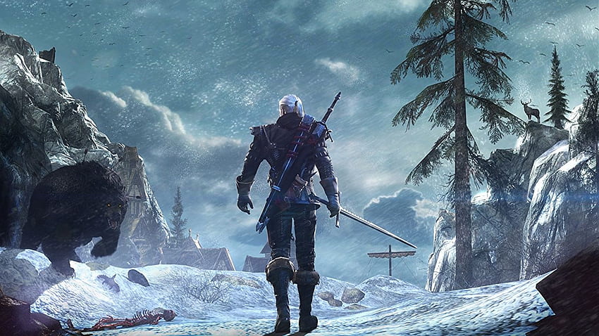 The Witcher The Witcher 3: Wild Hunt Schwerter Geralt von Rivia, Witcher 3 Spiel HD-Hintergrundbild