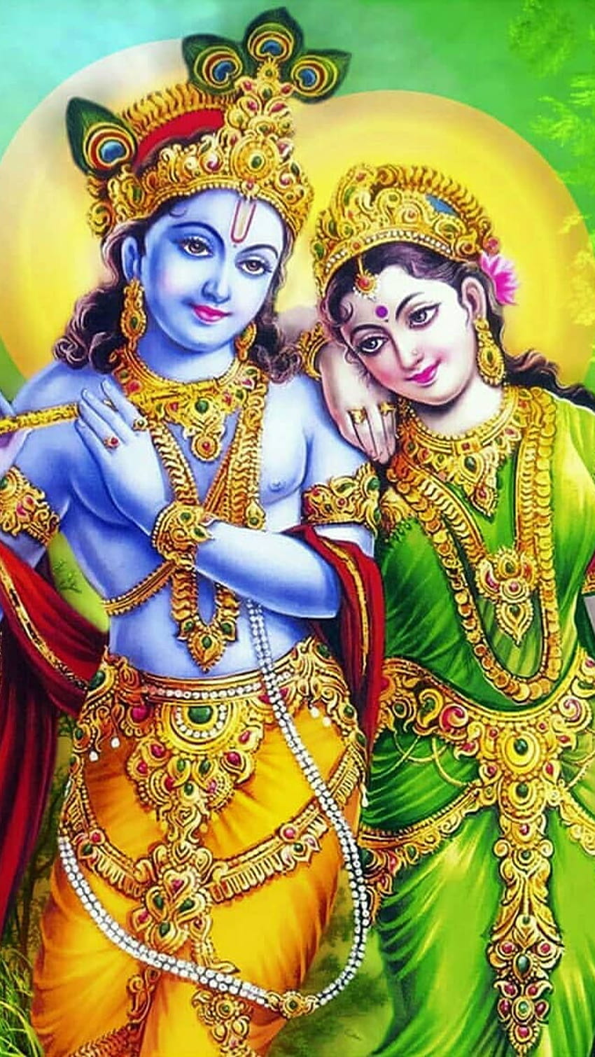 Radha Krishna, dewa bhakti, dewa, bhakti wallpaper ponsel HD