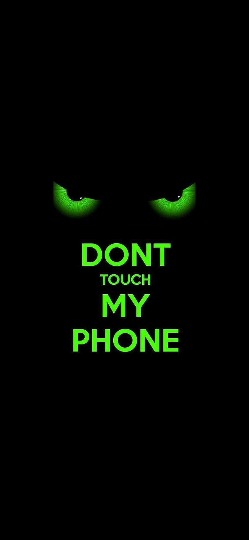 Hacker Dont Touch My Phone - Impresionante, Dark Hacker fondo de pantalla del teléfono
