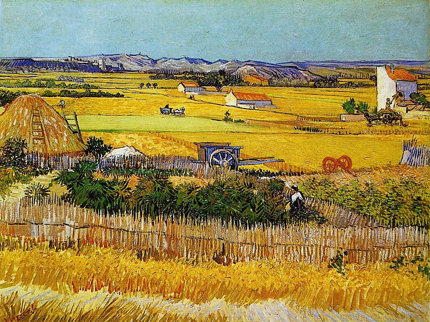 Vincent Van Gogh Pictorial art HD wallpaper