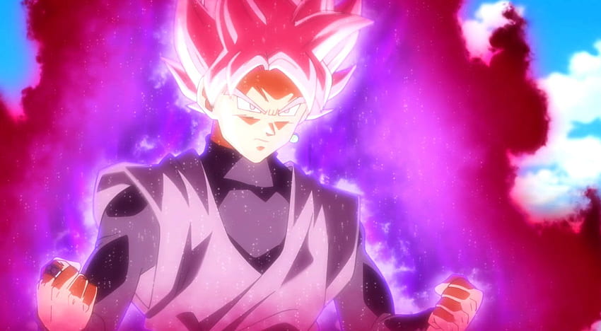 Salvas de Black Goku SSJ Rose Dragon Ball Super fondo de pantalla