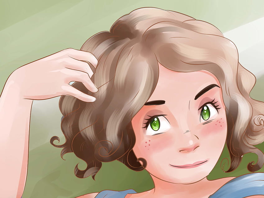 Ways to Cut Your Own Curly Hair, Curly Hair Cartoon HD wallpaper