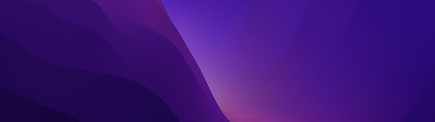 I've Resized The MacOS Monterey To Look Great On My Monitor. I Figured I'd Share. : R Ultrawidemasterrace, 5120x1440 Purple HD wallpaper