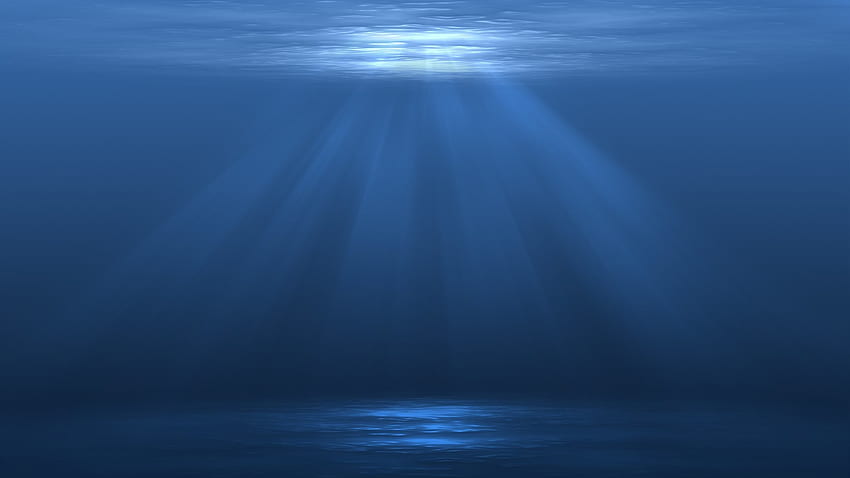 Océano submarino, aguas profundas fondo de pantalla