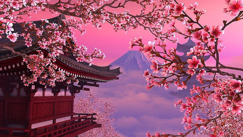 Arbres Sakura , Arbre Sakura japonais Fond d'écran HD
