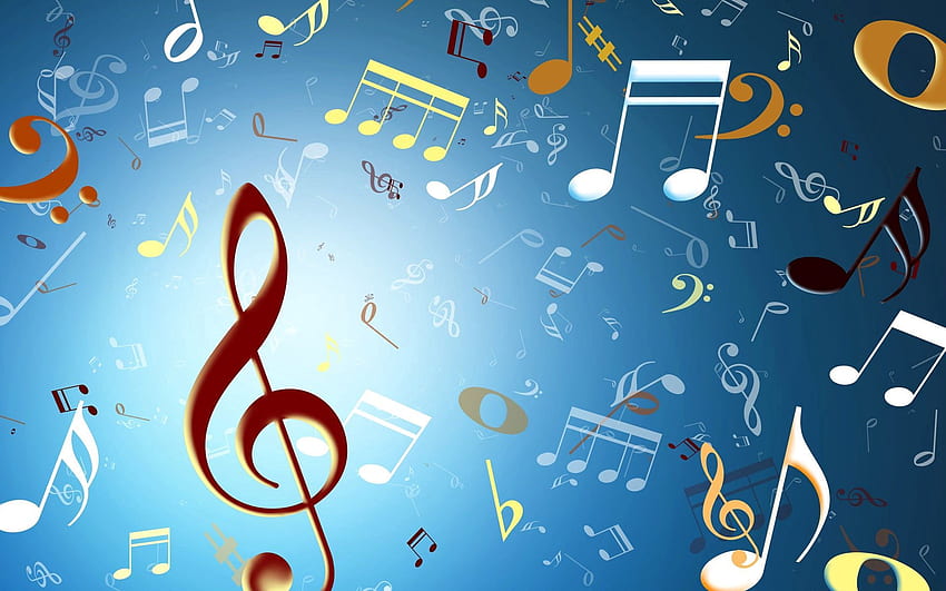 Music, Background, Texture, Textures, Sign, Notes, Treble Clef HD wallpaper
