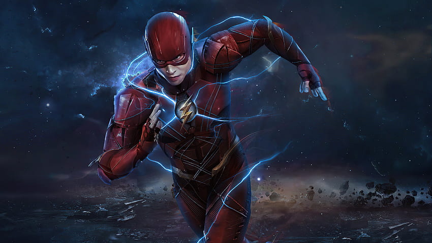 Flash работи с Zack Snyder Cut Ultra, The Flash HD тапет