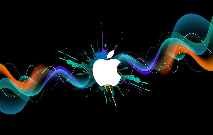 Paint, Apple, Logo, Brand For , Section Hi Tech , Apple Brand HD ...