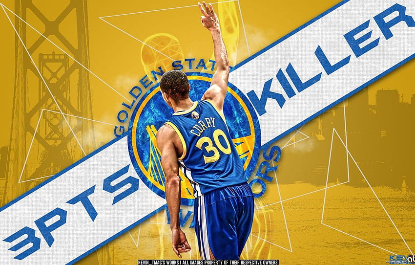 basketball, NBA, killer, Golden State Warriors, Steph Curry HD wallpaper