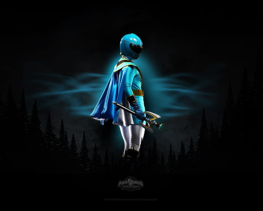 Blue Mystic Ranger PRMF. Power rangers fuerza mística, Poder fondo de pantalla