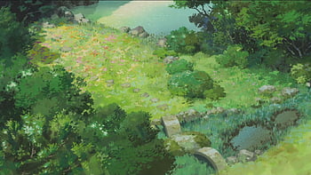 Verde Leaf Green Pantano Luciernaga Swamp Firefly  Anime scenery, Scenery  background, Anime background