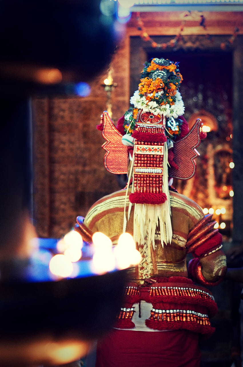 Muthappan theyyam - und Verzeichnis HD-Handy-Hintergrundbild