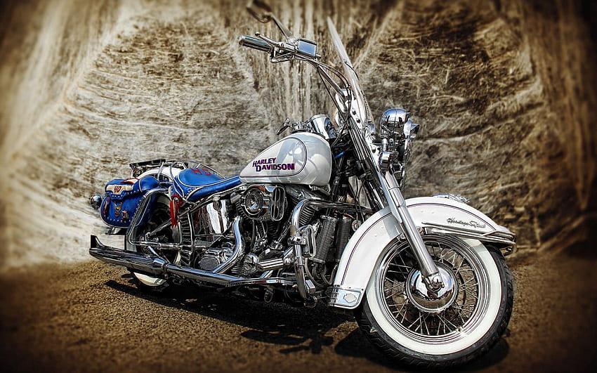 Motocykle, motocykl, r, Harley Davidson Tapeta HD