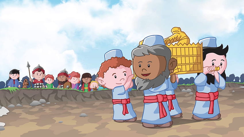 Joshua - Little Bible Heroes animated children's stories, Bible Cartoon HD wallpaper